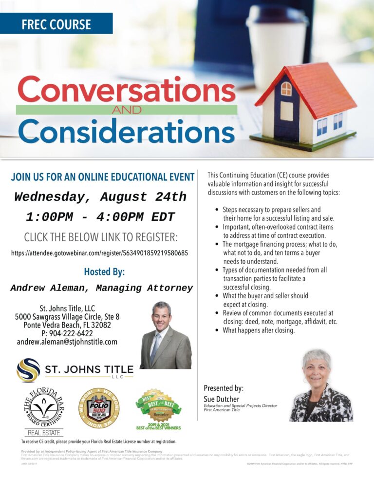 frec course conversations and considerations educational event sheet